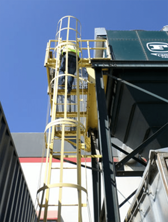 ENC Tech Measuring Noise at the Anderson Hay & Grain Silo ENC Tech Measuring Noise at the Anderson Hay & Grain Silo